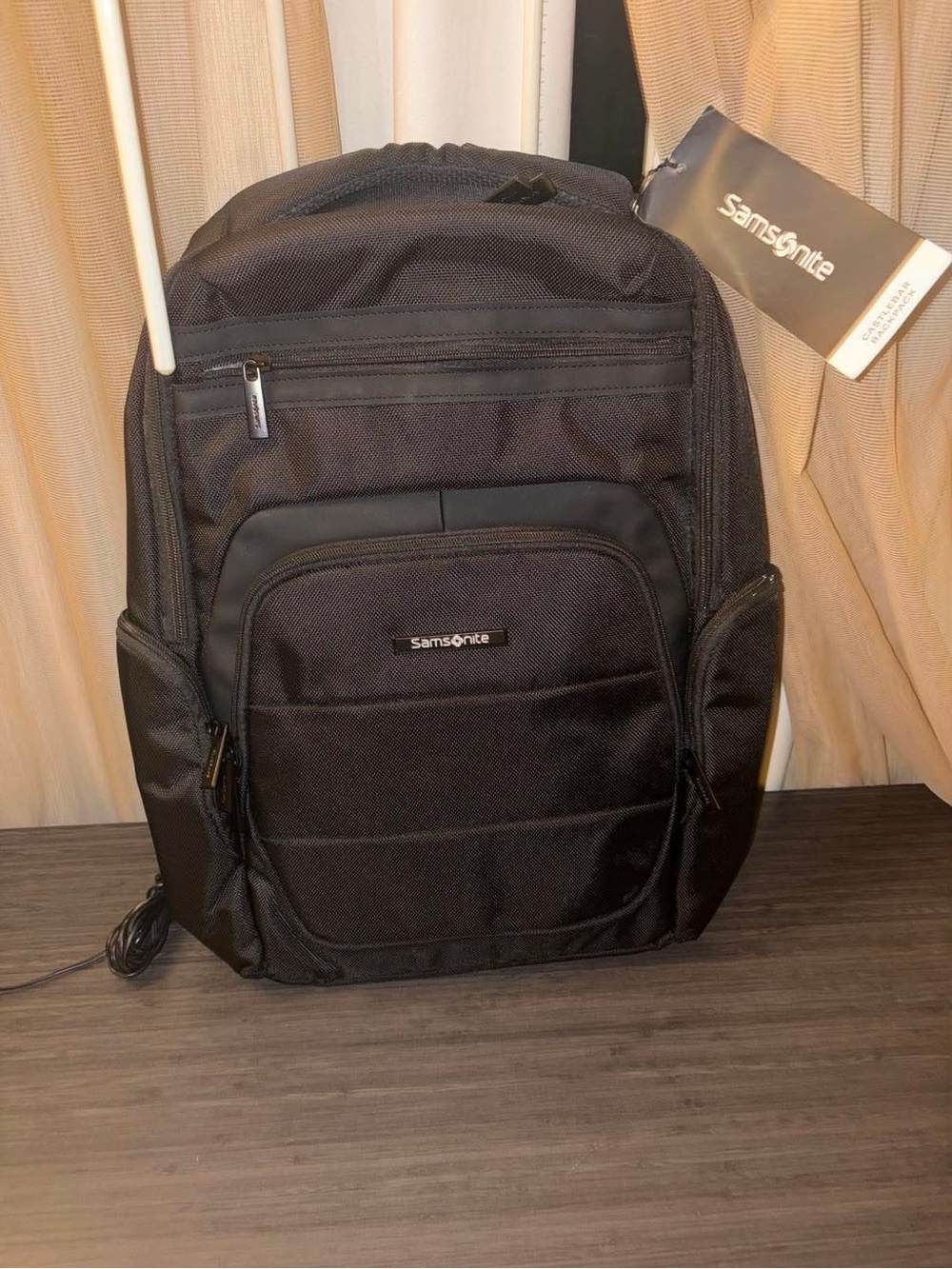 Samsonite Black Travel Laptop Backpack